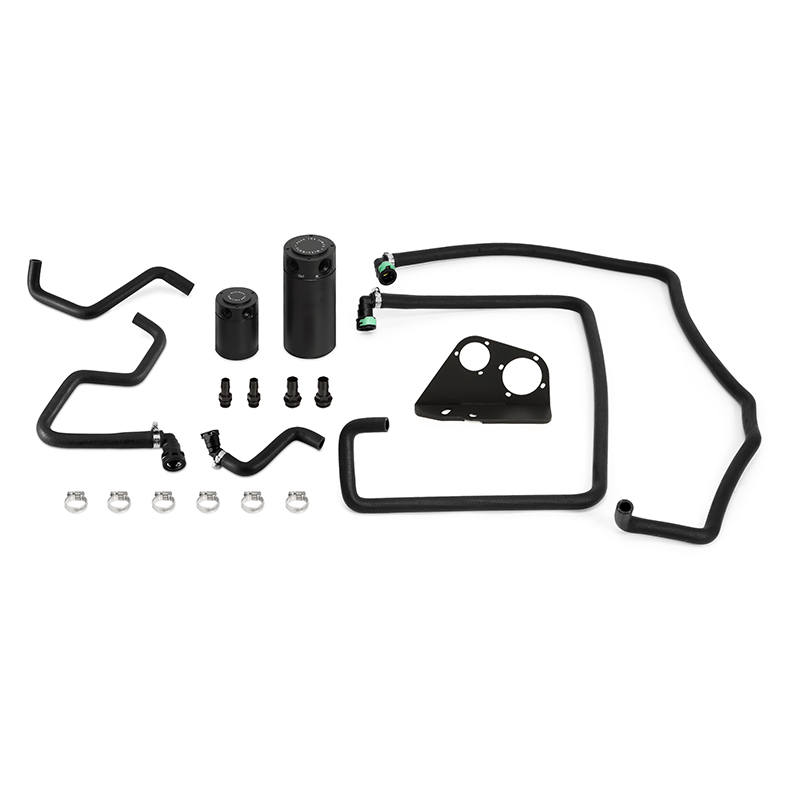 Mishimoto — Mishimoto 2017+ Ford F-150 3.5L EcoBoost Baffled Oil Catch Can Kit
Oil Catch Can Kit - view 8